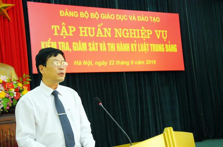 Tập huấn nghiệp vụ kiểm tra, giám sát và thi hành kỷ luật trong Đảng Tập huấn nghiệp vụ kiểm tra, giám sát và thi hành kỷ luật trong Đảng